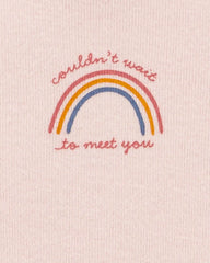 Baby Girl Preemie Rainbow Bodysuit