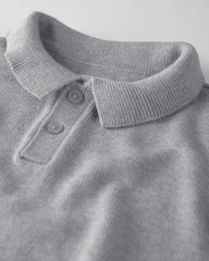 Toddler Boy Organic Cotton Sweater Knit Polo