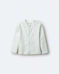 Toddler Full-Zip Long-Sleeve Rashguard - Light Blue