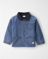 Kids Organic Cotton Denim Barn Jacket