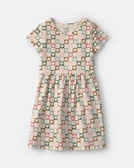 Girls Heart Short-Sleeve Dress