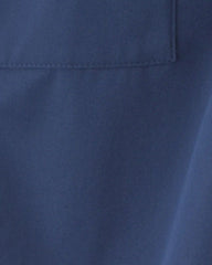 Toddler Girl Bow-Cuff Poplin Joggers - Navy Blue