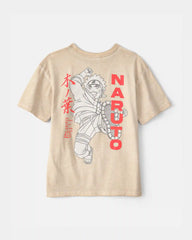 Boys Naruto Graphic Tee - Beige