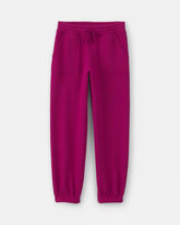 Girls Fleece Joggers - Burgundy