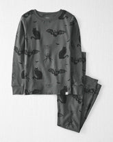 Kids 2-Piece Organic Cotton Pajamas in Spooky Creatures