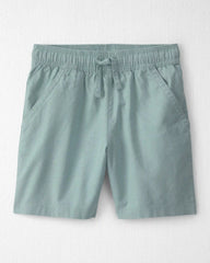 Boys 2-Piece Sweater Knit Top & Short Set Made with Organic Cotton in Stripes