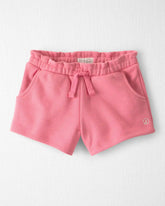 Toddler Girl French Terry Shorts Made with Organic Cotton