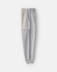 Toddler Boy 2-Piece 'Team Player' French Terry Sweatshirt & Pant Set - Grey