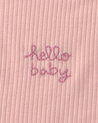 Baby Girl 3-Pack Floral Bibs - Pink/Ivory
