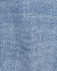 Baby Denim Shortalls - Blue