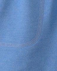 Baby Boy French Terry Shorts - Blue