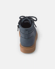 Toddler Boy Combat Boots - Navy