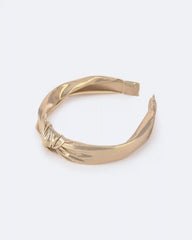 Toddler Girl Metallic Knotted Headband - Gold