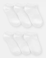 Kids 6-Pack No-Show Socks