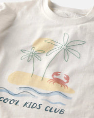 Kids Organic Cotton 'Cool Kids Club' Tee