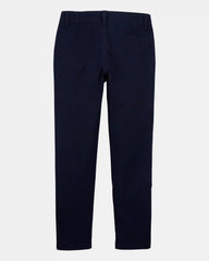 Kid Slim Tapered Chino Pants - Navy