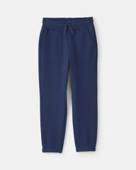 Boys Fleece Joggers - Navy Blue