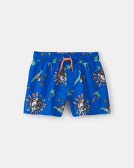 Toddler Boy Disney© Mickey Mouse Swim Trunks - Blue