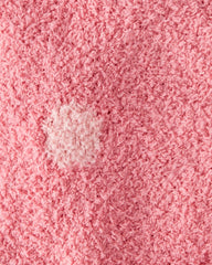 Girls Polka Dot Stroller Blanket - Pink
