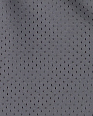 Toddler Boy Stripe Mesh Active Shorts - Grey