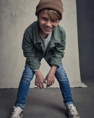 Kid Medium Blue Wash Skinny-Leg Jeans
