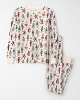 Kids 2-Piece Organic Cotton Pajamas in Nutcracker