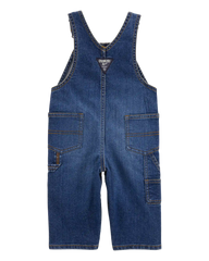 Baby Stretch Denim Classic Overalls - Dark Wash