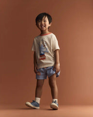 Toddler Juggling Relaxed Graphic Tee - Cream