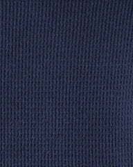 Girls Thermal Hooded Top - Navy