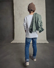 Kid Medium Blue Wash Skinny-Leg Jeans