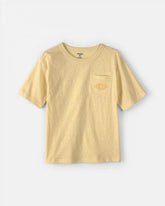 Kid OshKosh Logo Embroidered Pocket Graphic Tee - Yellow