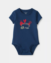 Baby Lobster Graphic Bodysuit - Blue