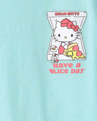 Girls Hello Kitty® Graphic Tee - Turquoise