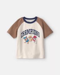 Toddler Boy Paw Patrol® Graphic Tee - Brown/Cream