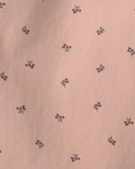 Toddler Girl Organic Cotton Twill Wide Leg Overalls
