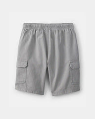 Boys Cargo Shorts - Grey