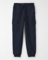 Boys Organic Cotton French Terry Cargo Pants
