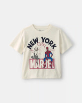 Girls ©Marvel Spiderman Graphic Tee - Cream