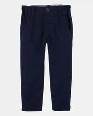 Toddler Slim Tapered Chino Pants - Navy