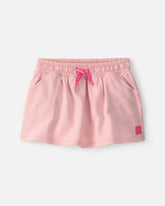 Baby Girl French Terry Skort - Pink