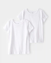 Girls 2-Pack Cotton Undershirts