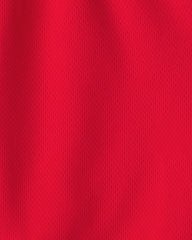 Toddler Boy Mesh Active Shorts - Red