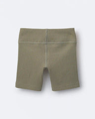 Toddler Girl Brooklyn Bike Shorts - Olive