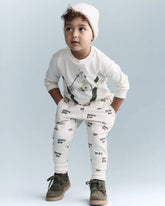 Toddler City Parkâ„¢ Jogger Pant in Snow Day Print - Cream