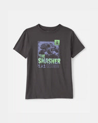 Boys Monster Truck Graphic Tee - Grey