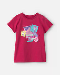 Girls Hello Kitty Graphic Tee - Red