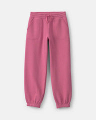 Girls Fleece Joggers - Pink