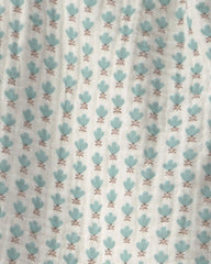 Toddler Girl 2-Piece Organic Cotton Gauze Top & Short Set in Floral