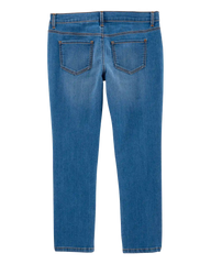 Kid Medium Blue Wash Plus-Fit Skinny-Leg Jeans
