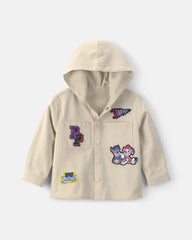 Toddler PAW Patrol®' Button-Up Hoodie - Khaki
